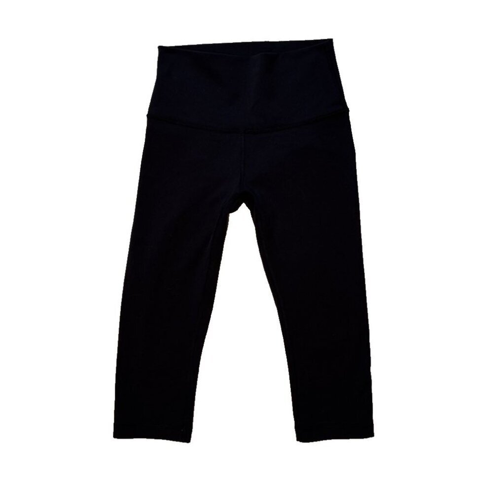 Lululemon Align Cropped 17' Leggings size small black, mint condition size Small